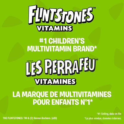 FLINTSTONES Kids Multivitamin Gummies Plus Immunity Support- Multivitamins for Kids, Kids Gummy With Zinc and Extra Vitamin C‡, Free of Artificial Sweeteners, Free of Aspartame, Free of Synthetic FD&C Dyes, 180 Gummies 🍁 All In One Marketplace Canada