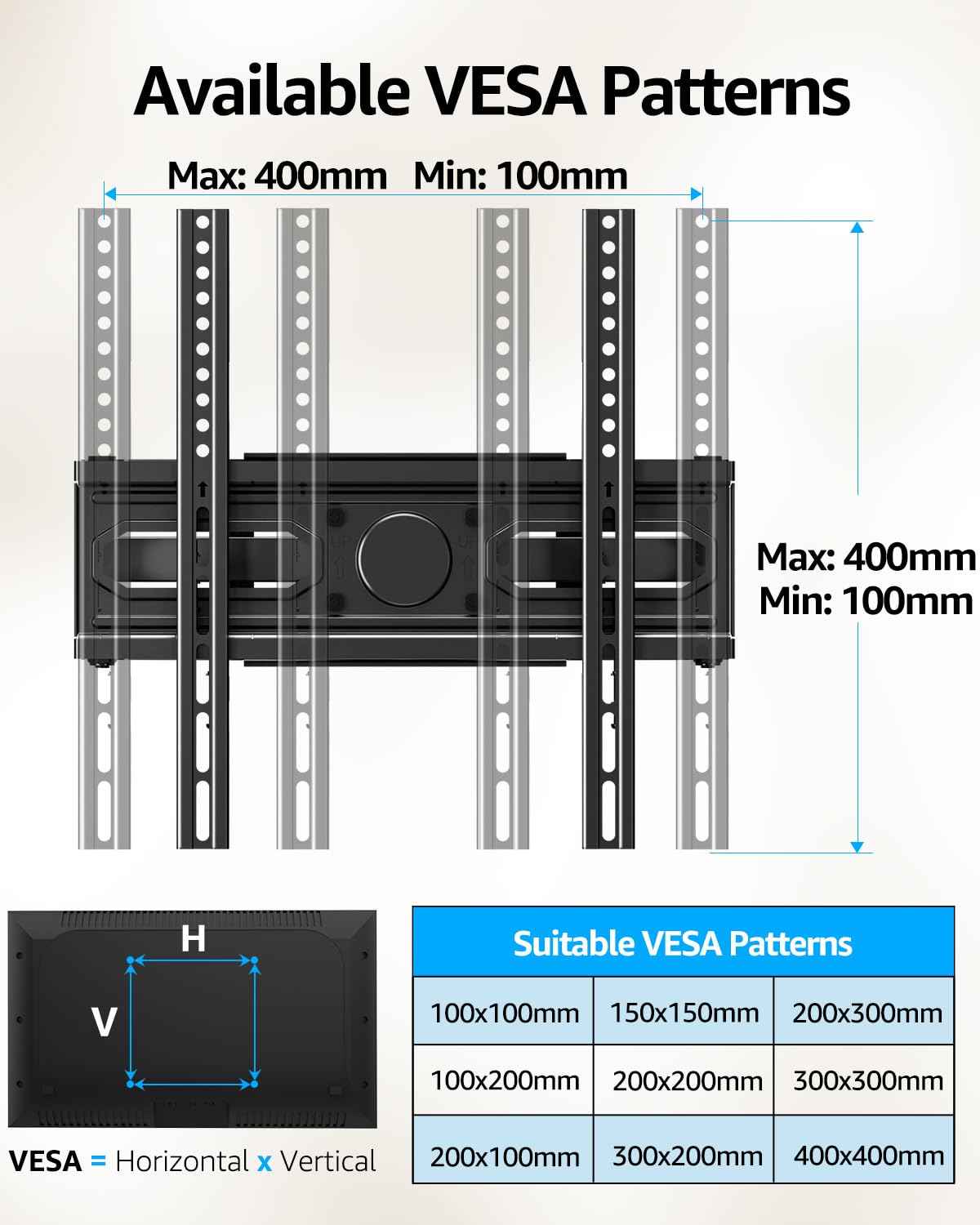 MOUNTUP TV Wall Mount for 26-65 Inch Flat Curved LED LCD Screen TVs Full Motion TV Mount, Tilt Swivel Extension Wall Mount TV Bracket with Dual Articulating Arms, Max VESA 400x400mm, Holds up to 99lbs 🍁 All In One Marketplace Canada
