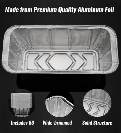 NUPICK 40 Pack Grease Cup Liners for Blackstone 17"/28"/36" Griddle, Drip Pan Liners for Blackstone 5017, Disposable Aluminum Foil Drip Pan Liner 🍁 All In One Marketplace Canada