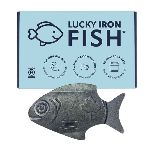 The Original Lucky Iron Fish ®. An Iron Supplement Alternative to Reduce Deficiency. No Side Effects. Use once daily - 5 year supply included. Canadian-Owned. 🍁 All In One Marketplace Canada