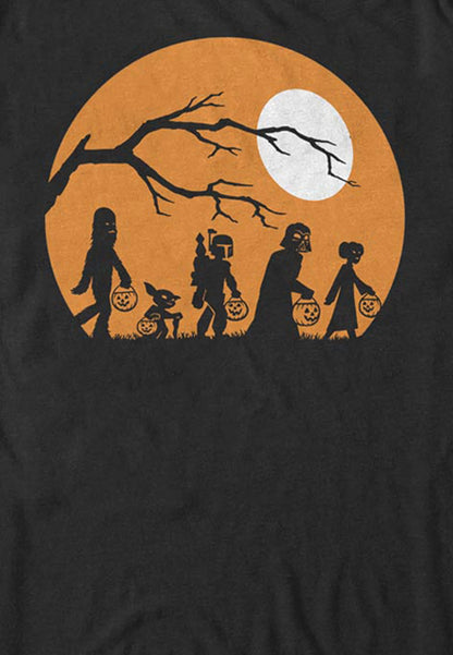 Star Wars Licensed Halloween The Haunt Men's Tee, Black, XX-Large