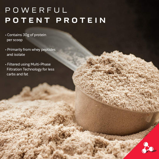 Muscletech Whey Protein Powder - Nitro-Tech Ultimate Muscle Building Formula with Whey Protein Isolate & Peptides - 30g of Protein, 3g of Creatine & 6.8g of BCAA - Milk Chocolate, 5 Pound (Pack of 1) 🍁 All In One Marketplace Canada