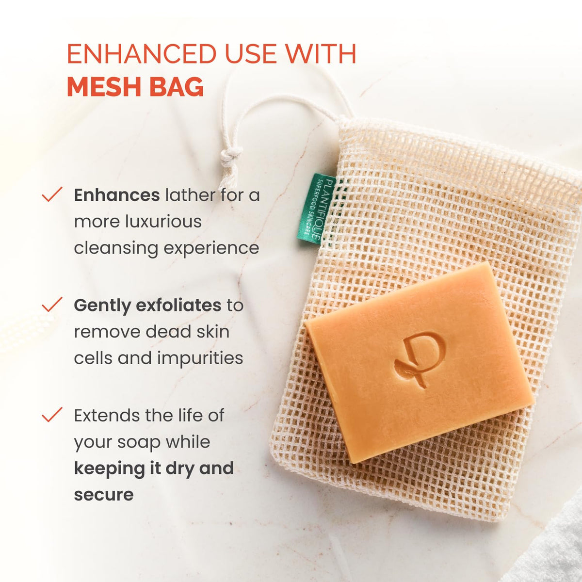 PLANTIFIQUE Turmeric & Kojic Acid Soap for Hyperpigmentation, Lab Tested - 4 Bars with Mesh Net - Face & Body Wash with Hyaluronic Acid, Collagen, Vitamin C - 320g / 11.28 oz 🍁 All In One Marketplace Canada