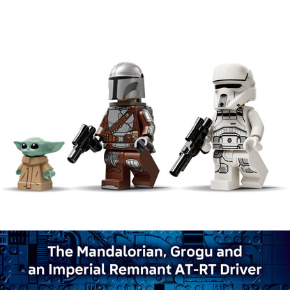 LEGO Star Wars AT-RT Attack - Building Toy for Boys & Girls, Ages 7+ - with The Mandalorian & Grogu Minifigures - Playset for Kids - Gift for Birthdays - 75444 🍁 All In One Marketplace Canada