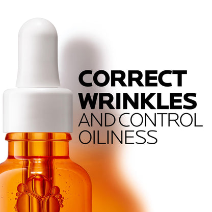 La Roche Posay Vitamin C Face Serum with Salicylic Acid, 12% Pure Vitamin C Serum for Oil Control & Brightening. Boost Skin Radiance and Correct Oiliness. Suitable for Oily Skin, 30mL 🍁 All In One Marketplace Canada