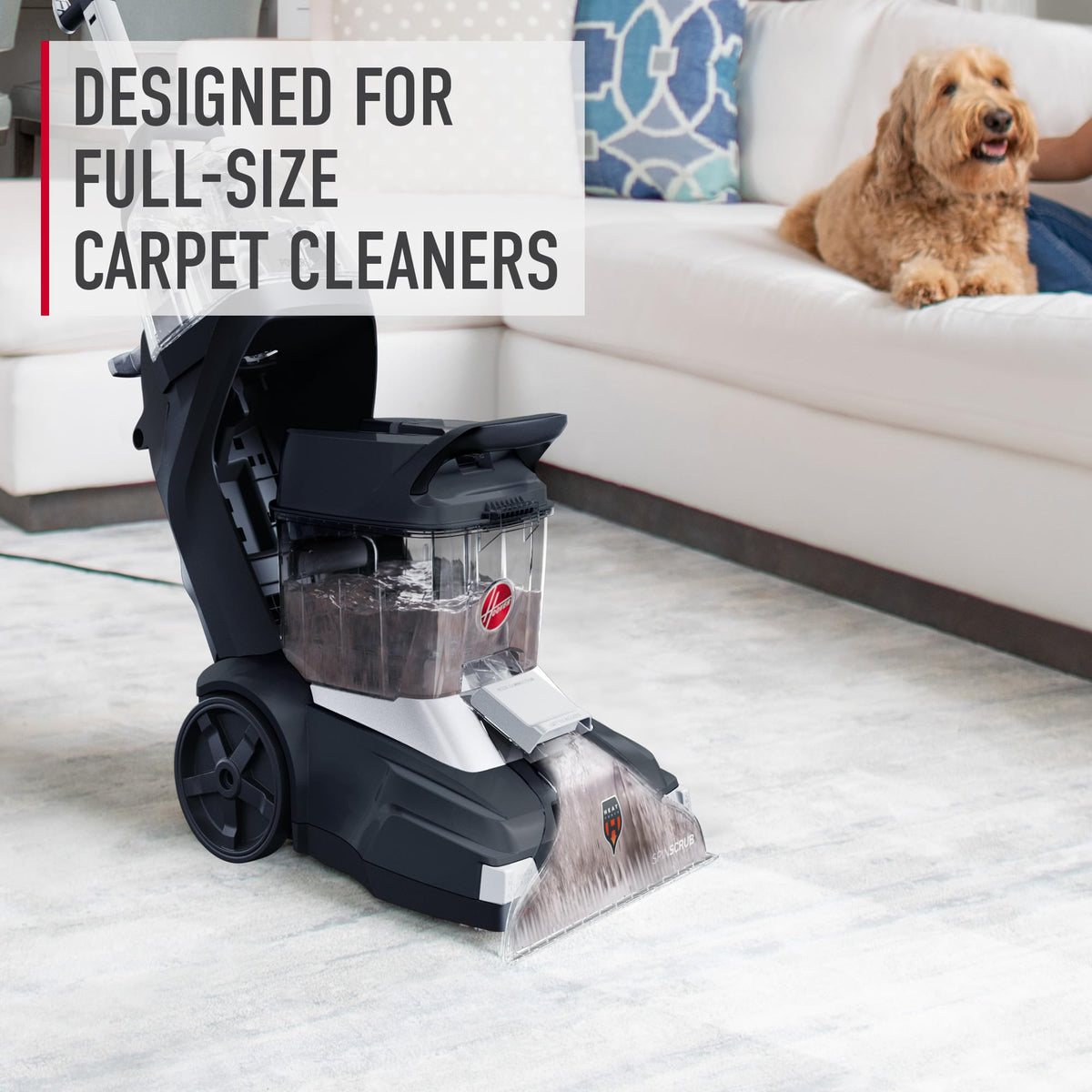 Hoover Oxy Pet Carpet Cleaner Solution, 50 oz., Ocean Breeze Scent, Deep Cleaning Carpet Shampoo Solution, Eliminates Urine Stains and Odors, Pair with Hoover Carpet Cleaner Machine, AH31955CA 🍁 All In One Marketplace Canada
