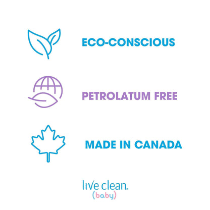 Live Clean Baby Tearless Baby Wash, Soothing Oatmeal Relief, White, 750 ml (Pack of 1) 🍁 All In One Marketplace Canada