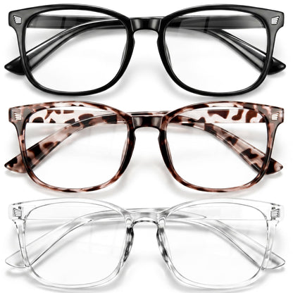 Gaoye Blue Light Blocking Glasses, Fashion Square Fake Nerd Eyewear Anti UV Ray Computer Gaming Eyeglasses Women/Men 🍁 All In One Marketplace Canada