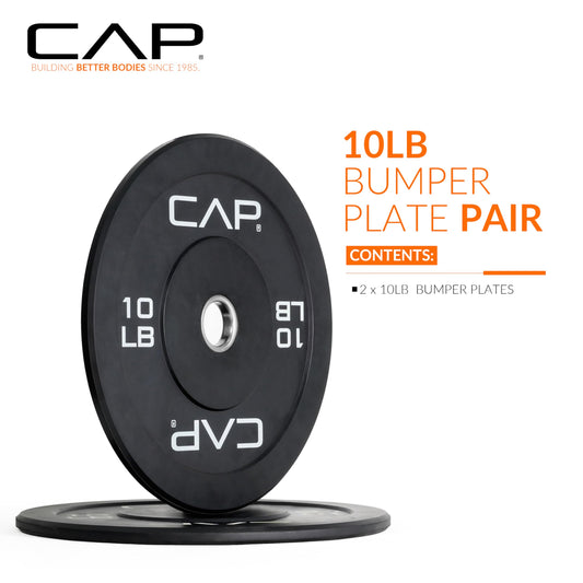 CAP Barbell Rubber Olympic Bumper Plate | Multiple Options/Colors 🍁 All In One Marketplace Canada