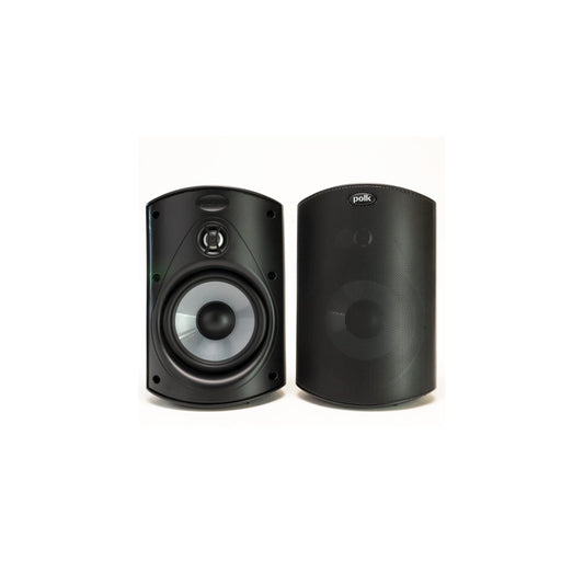 Polk Audio Atrium 4 Outdoor Speakers with Powerful Bass (Pair, Black), All-Weather Durability, Broad Sound Coverage, Speed-Lock Mounting System 🍁 All In One Marketplace Canada
