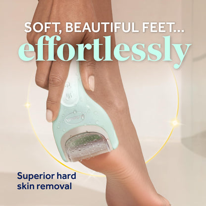 Dr. Scholl's Pedi Perfect Pro Electric Foot Callus Remover, Waterproof, Rechargeable with x3 Roller Heads, Removes Hard Skin for Soft Beautiful Feet, 90 Minute Run Time, Dust Catcher, Pedicure Tools 🍁 All In One Marketplace Canada