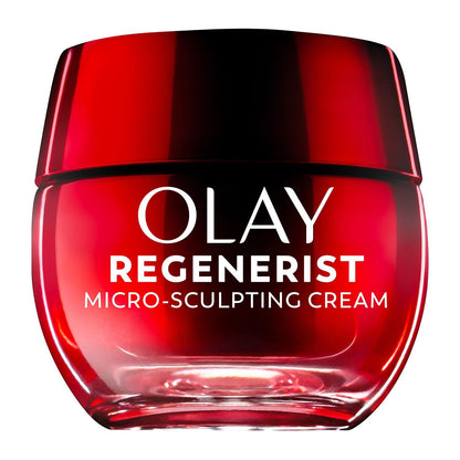 Olay Face Moisturizer, Regenerist Micro-Sculpting Facial Cream for Women - Instant Hydration, Anti-Aging, Anti-Wrinkle, Firming Skin Care - Hyaluronic Acid, Niacinamide, Amino Peptides, 50 mL 🍁 All In One Marketplace Canada