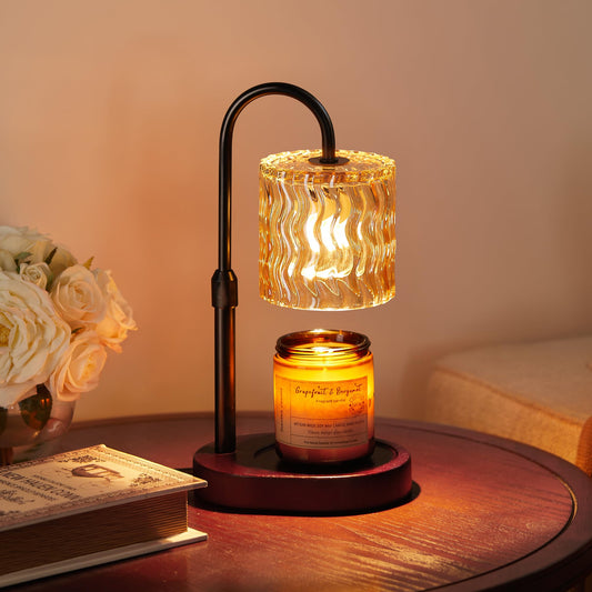 Homelist Candle Warmer Lamp, 2026 New Years Decorations, Adjustable Height Candle Warmer with Timer, Gifts for Women, Mother's Day for Mom Dimmable Candle Lights for Bedroom, Tea Room, Rest Room 🍁 All In One Marketplace Canada