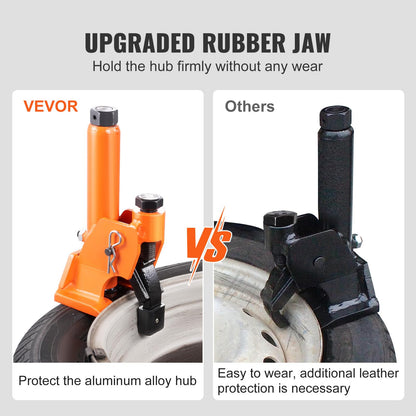 VEVOR Manual Tire Bead Breaker, 38"-42" Tires Changer Tool with Rubber Pad, Protect Aluminum Alloy Hubs, Easy-Operated Tire Repair Tool for ATVs/UTVs, Tractors, Trucks, Cars, Heavy Duty Tires 🍁 All In One Marketplace Canada