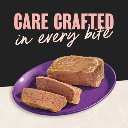 CESAR Classic Loaf in Sauce Adult Wet Dog Food Chicken Lovers Variety Pack, 8 Grilled Chicken Flavour, 8 Chicken & Liver Recipe, 8 Chicken & Veal Recipe 24x100g Trays 🍁 All In One Marketplace Canada