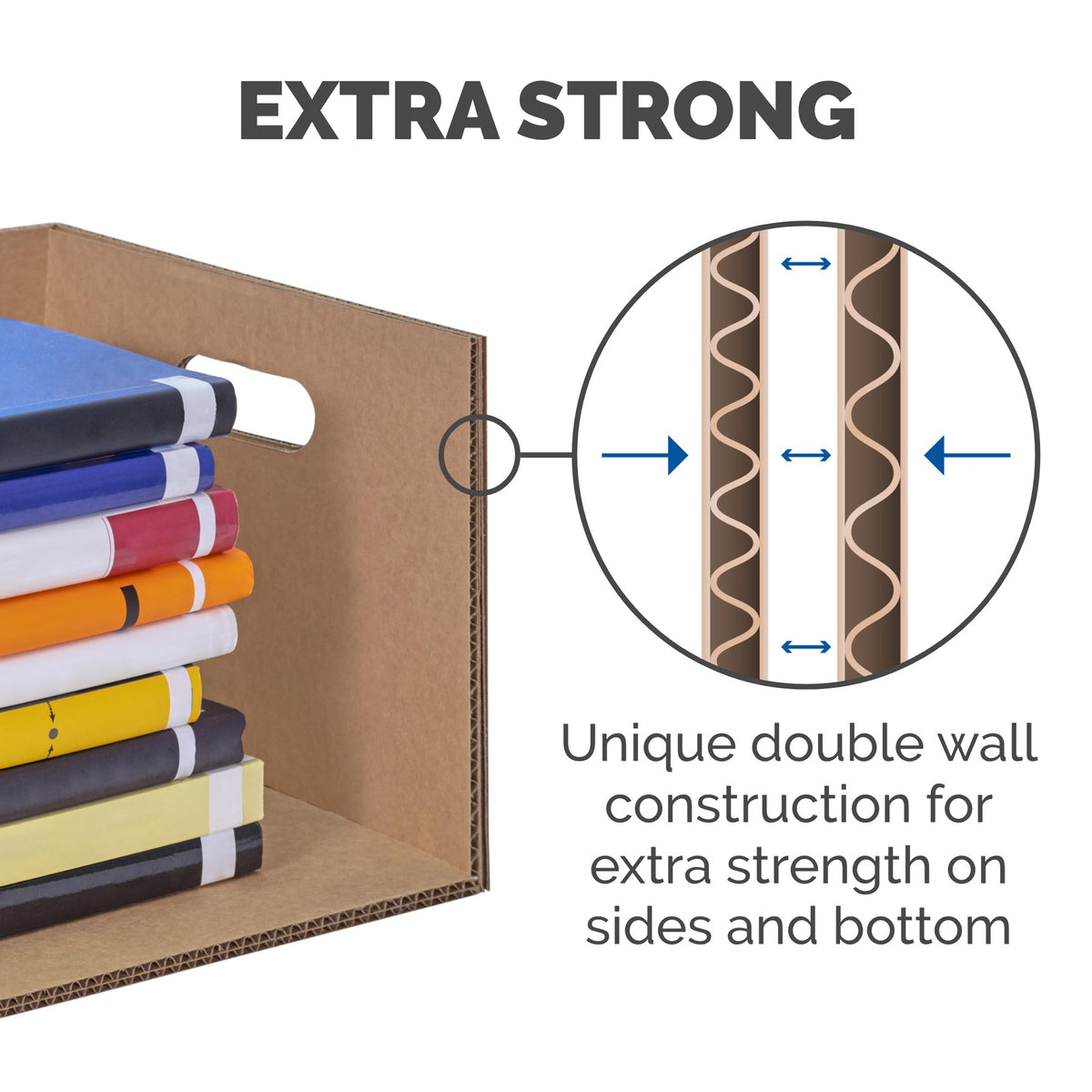 Bankers Box SmoothMove Classic Moving Boxes, Tape-Free Assembly, Easy Carry Handles, Medium, 18 x 15 x 14 Inches, 8 Pack (7717210) 🍁 All In One Marketplace Canada