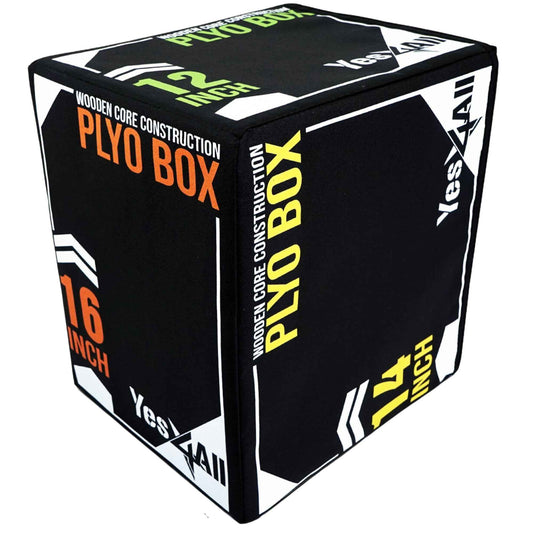 Yes4All 3 in-1 Soft Plyo Box, Model Foam Core, Wooden Core, Foam Box for Exercise, MMA, Training, Available in 4 Sizes 🍁 All In One Marketplace Canada