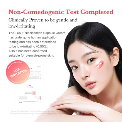 medicube TXA+Niacinamide Capsule Cream | Dual Radiance Moisturizer, Ideal for Use After Spot Care | For Uneven Skin Tone, Texture & Hydration | 99% Pure Tranexamic Acid | Korean Skincare | 1.94oz 🍁 All In One Marketplace Canada