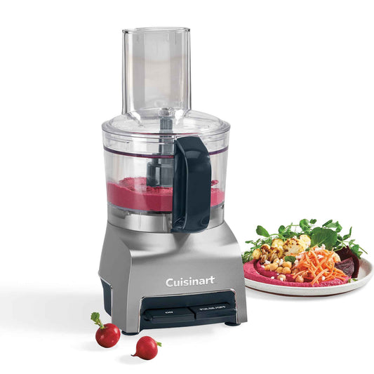 Cuisinart Food Processor, 5-Cup Capacity, Chop and Shred with Reversible Disc, Universal Chopping Blade, Compact Base, High-Performance Motor, Cord Storage, Silver (FP-5C) 🍁 All In One Marketplace Canada