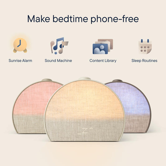 Hatch Restore 3 Sunrise Alarm Clock, Sound Machine, Smart Light (Putty) - White Noise, Screen-Free Sleep Routine 🍁 All In One Marketplace Canada