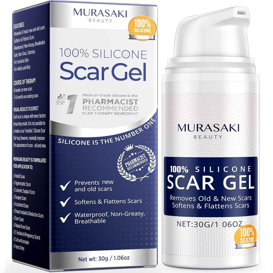 100% Silicone Scar Gel Scar Cream - Advanced Scar Gel for Old and New Scars 🍁 All In One Marketplace Canada
