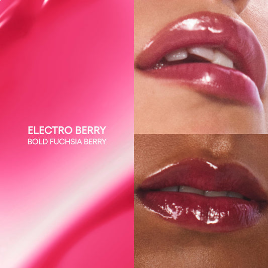 LANEIGE JuicePop Box Lip Tint: 12‑HR Hydrating Lightweight Stain with Buildable Juicy Color & Nourishing Shine, a K‑Beauty Lip Essential for Long‑Lasting Comfort, Electro Berry 🍁 All In One Marketplace Canada