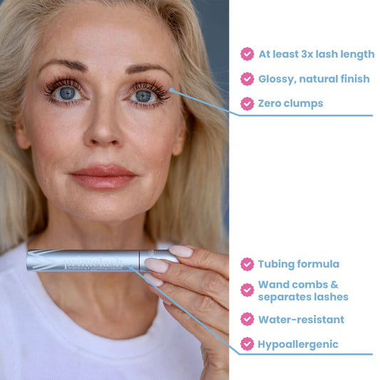 Prime Prometics PrimeLash Mascara for Women over 50 – Volumizing, Incredible Length in 2 Coats – Long-Stay, Zero Clumps, Hypoallergenic (Black) 🍁 All In One Marketplace Canada