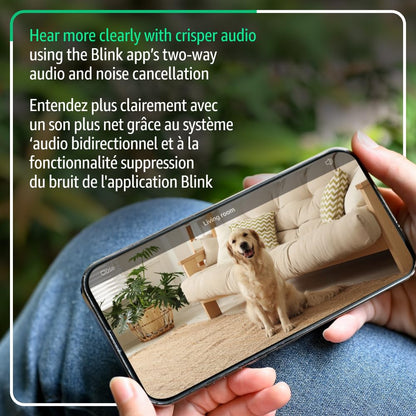 Blink Mini 2K+ (newest model) – Plug-in Home & Pet Security Camera with 2K video resolution, colour night vision, enhanced audio, motion detection – 1 camera (Black) 🍁 All In One Marketplace Canada