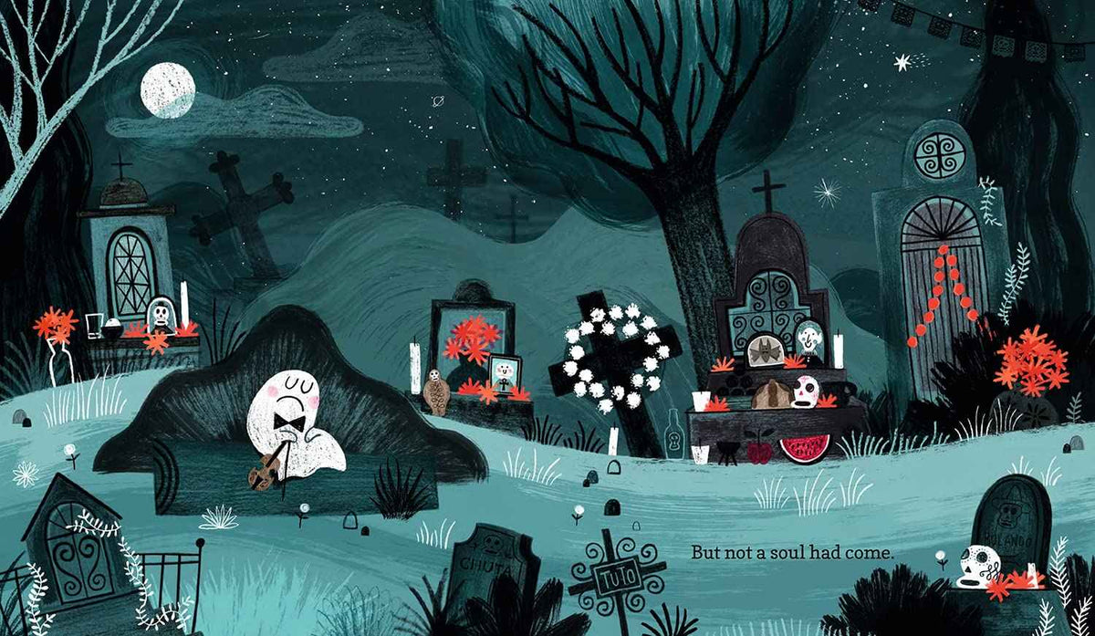 Gustavo, the Shy Ghost: (A Halloween Picture Book Celebrating Friendship, Courage, and Cultural Traditions - For Toddlers, Preschoolers, and 1-2 Graders)