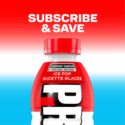 Prime Hydration Drink Ice Pop 12x500ml 🍁 All In One Marketplace Canada