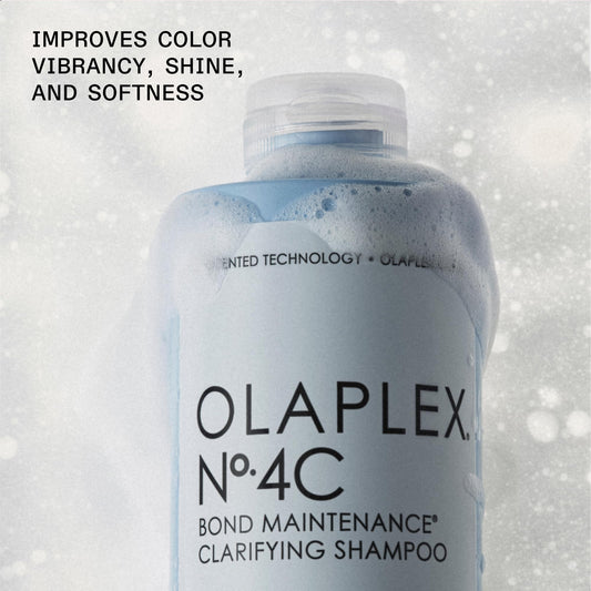 Olaplex No. 4C Bond Maintenance Clarifying Shampoo, Deep Cleans, Softens, Restores Shine, & Clarity, For All Hair Types Experiencing Product Buildup or Excess Oil, 250ml 🍁 All In One Marketplace Canada