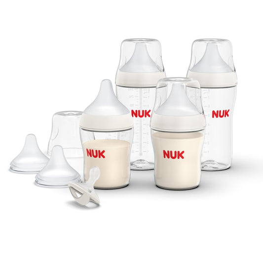 NUK Perfect Match Gift Set with 4 Baby Bottles, 2 Extra Nipples and 1 Pacifier 🍁 All In One Marketplace Canada