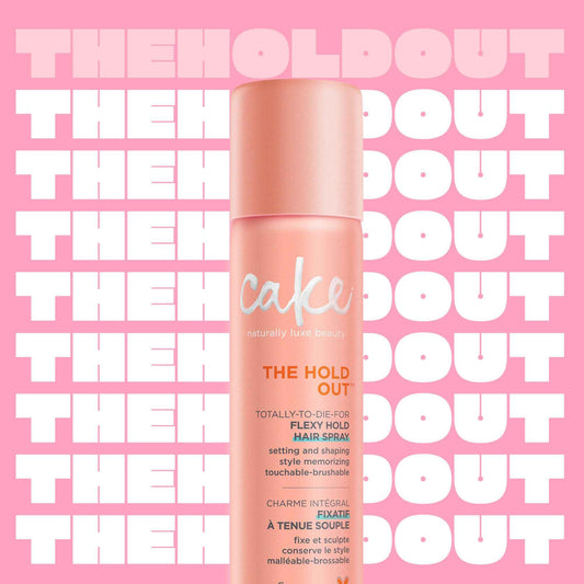 Cake Beauty Hairspray, The Hold Out – For Crunch Free Brushable, Touchable, Flexible Hold & Soft Volume – Vitamin E & Abyssinian Oil – For All Hair Types- 5.6 Oz. 2 Pack 🍁 All In One Marketplace Canada