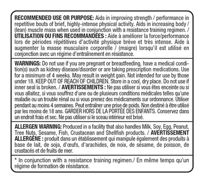 ALLMAX Nutrition - Creatine 3000, Creatine Monohydrate Capsules for Strength and Muscle Recovery, Gluten Free & Fast Absorbing, 3000 mg, 120 Capsules 🍁 All In One Marketplace Canada