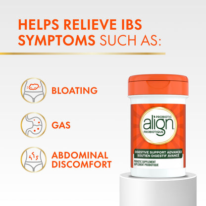 Align Advanced Probiotic Digestive Support, IBS Symptom Relief: Gas, Abdominal Discomfort, Bloating, Helps Healthy Intestinal Flora for Women & Men, 21 Capsules 🍁 All In One Marketplace Canada