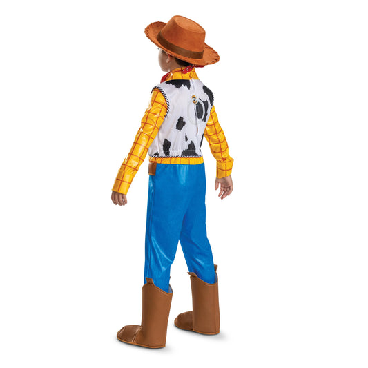 Disney Toy Story Woody Costume, Official Boys Halloween Dress Up Outfit, Size (3T-4T)