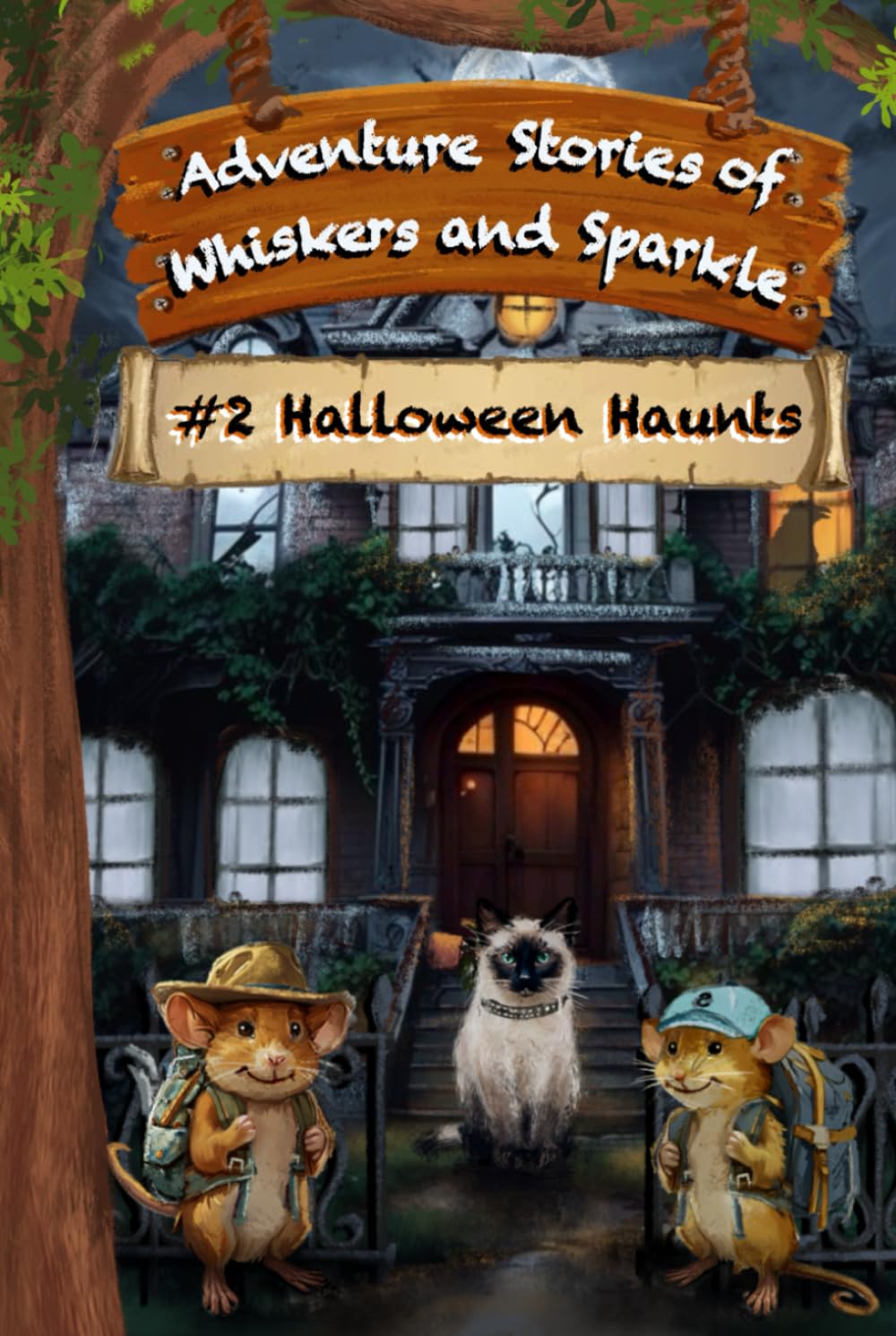 Halloween Haunts: Adventure Stories of Whiskers and Sparkle