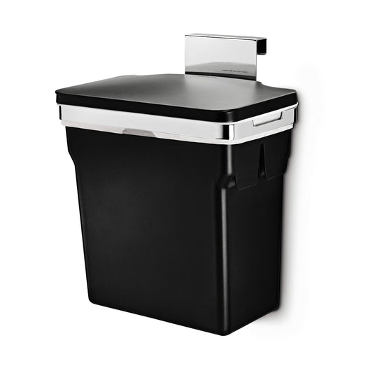 simplehuman 10 Liter / 2.6 Gallon In-Cabinet Trash Can, Heavy-Duty Steel Frame, Black 🍁 All In One Marketplace Canada