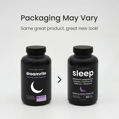 10-in-1 Sleep Aid Supplement– Sleeping Pills with Melatonin, Valerian Root, Chamomile, Lemon Balm, L-Theanine, L-Tryptophan, GABA, Magnesium – Sleep Cycle Support 🍁 All In One Marketplace Canada