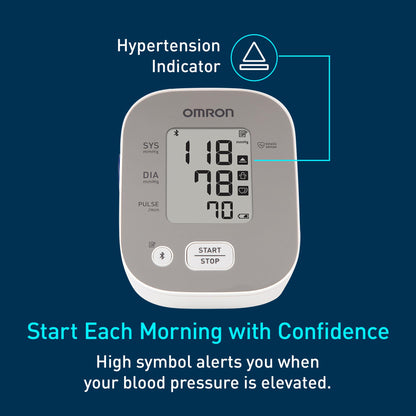 OMRON Bronze Upper Arm Blood Pressure Monitor - Clinically Validated Blood Pressure Arm Cuff - Use OMRON Connect App for Unlimited Measurements 🍁 All In One Marketplace Canada