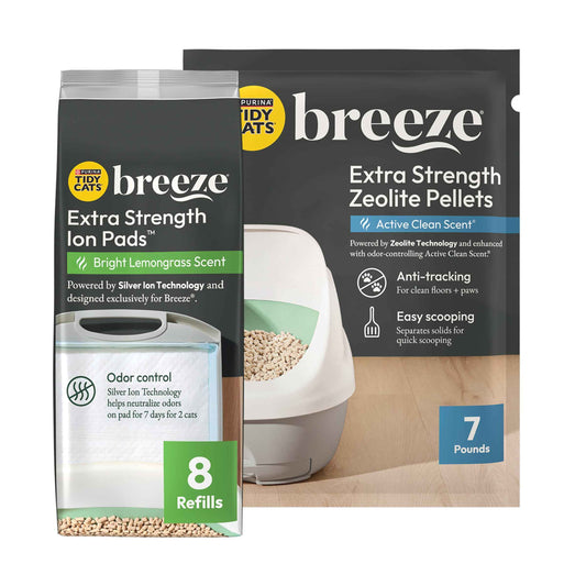Purina Tidy Cats Breeze Cat Litter Extra Strength Refill Bundle 🍁 All In One Marketplace Canada