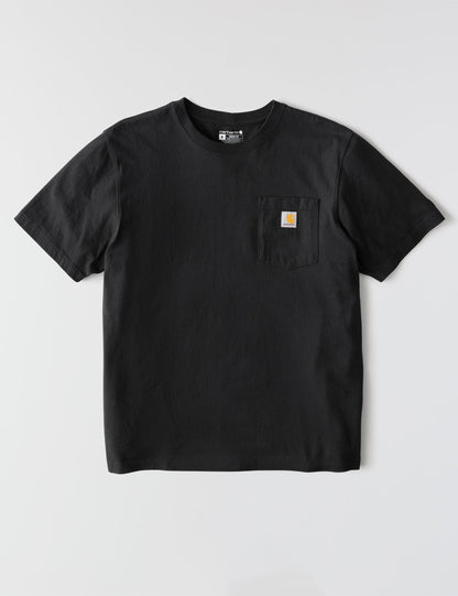 Carhartt Men's K87 Workwear Short Sleeve T-Shirt (Regular and Big & Tall Sizes), Black, Meduim 🍁 All In One Marketplace Canada