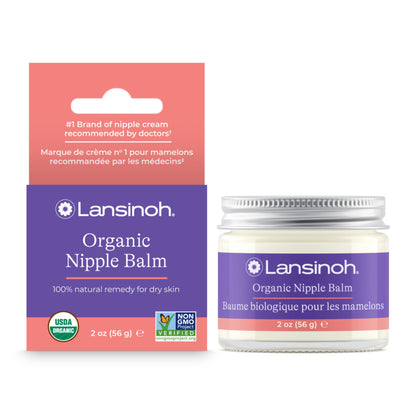 Lansinoh Organic Nipple Balm for Breastfeeding, USDA Certified Organic, Breastfeeding Essentials, 56 Grams 🍁 All In One Marketplace Canada