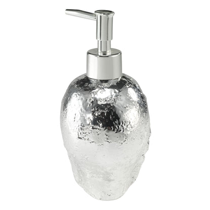 Avanti Linens - Soap Dispenser/Lotion Pump, Guest Bathroom Essentials, Skull Design Bath Decor (Halloween Collection)