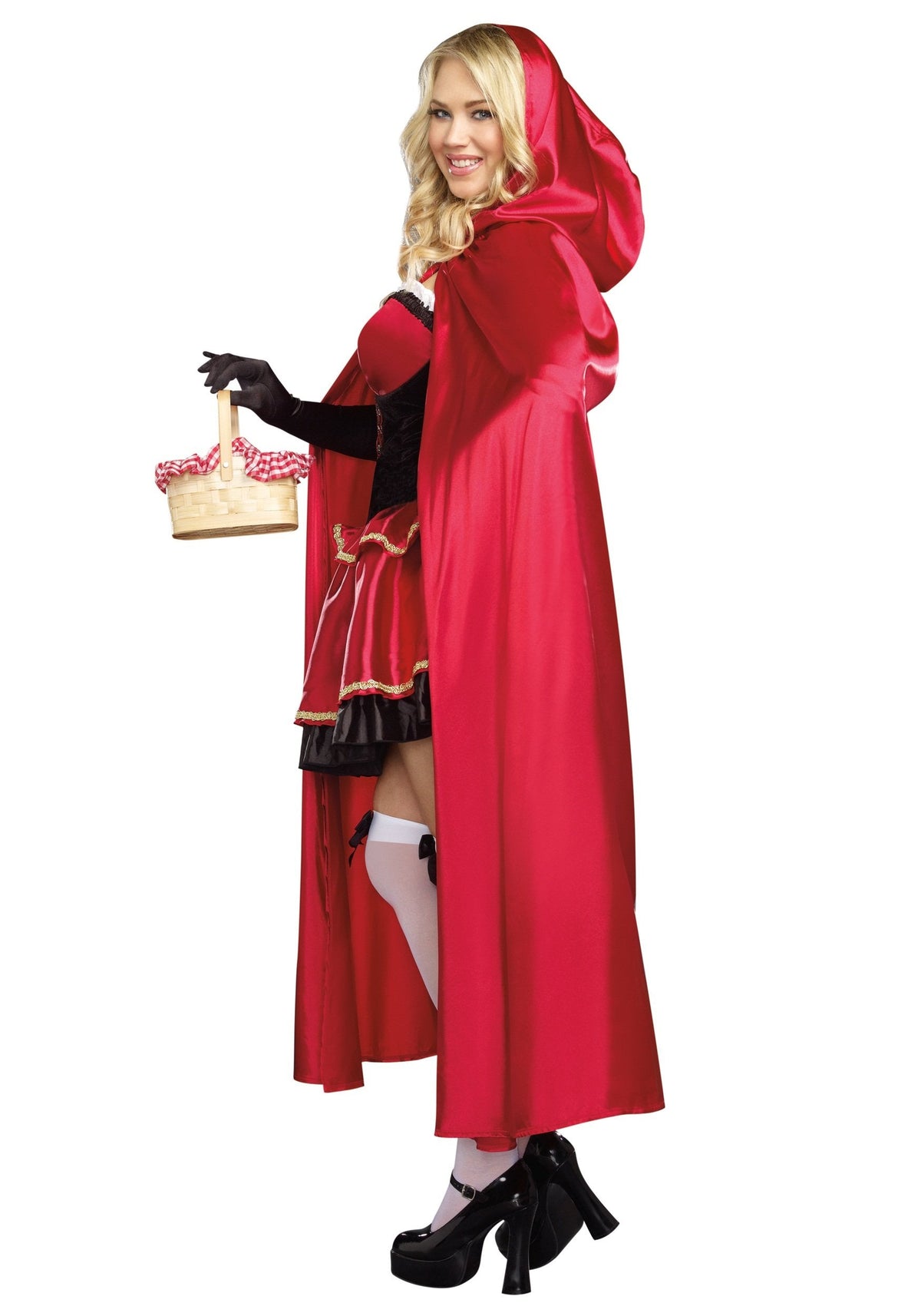 Dreamgirl Adult Sexy Little Red Riding Hood Costume for Women Plus Size, Halloween Costume 3X/4X
