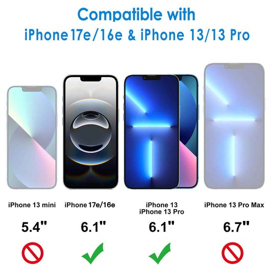 JETech Privacy Screen Protector for iPhone 17e (2026) / iPhone 16e / iPhone 13/13 Pro, Anti Spy Tempered Glass Film, 6.1-Inch Display, 2-Pack 🍁 All In One Marketplace Canada