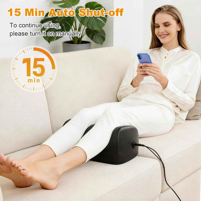 LINGTENG Foot Massager with Heat, with Massage Rollers, 3 Settings, Bi-Directional Rotation, Shiatsu Calf Massager for Calf, Foot and Sole Massage, Gift for Mum, Dad and Friends 🍁 All In One Marketplace Canada