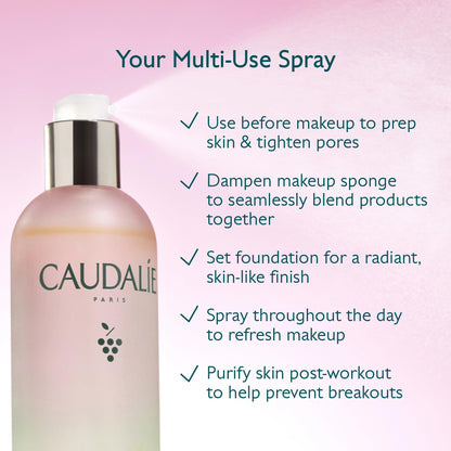 Caudalie Beauty Elixir Face Mist: Toner That Tightens Pores + Reduces Dullness + Sets Makeup - 30 mL 🍁 All In One Marketplace Canada