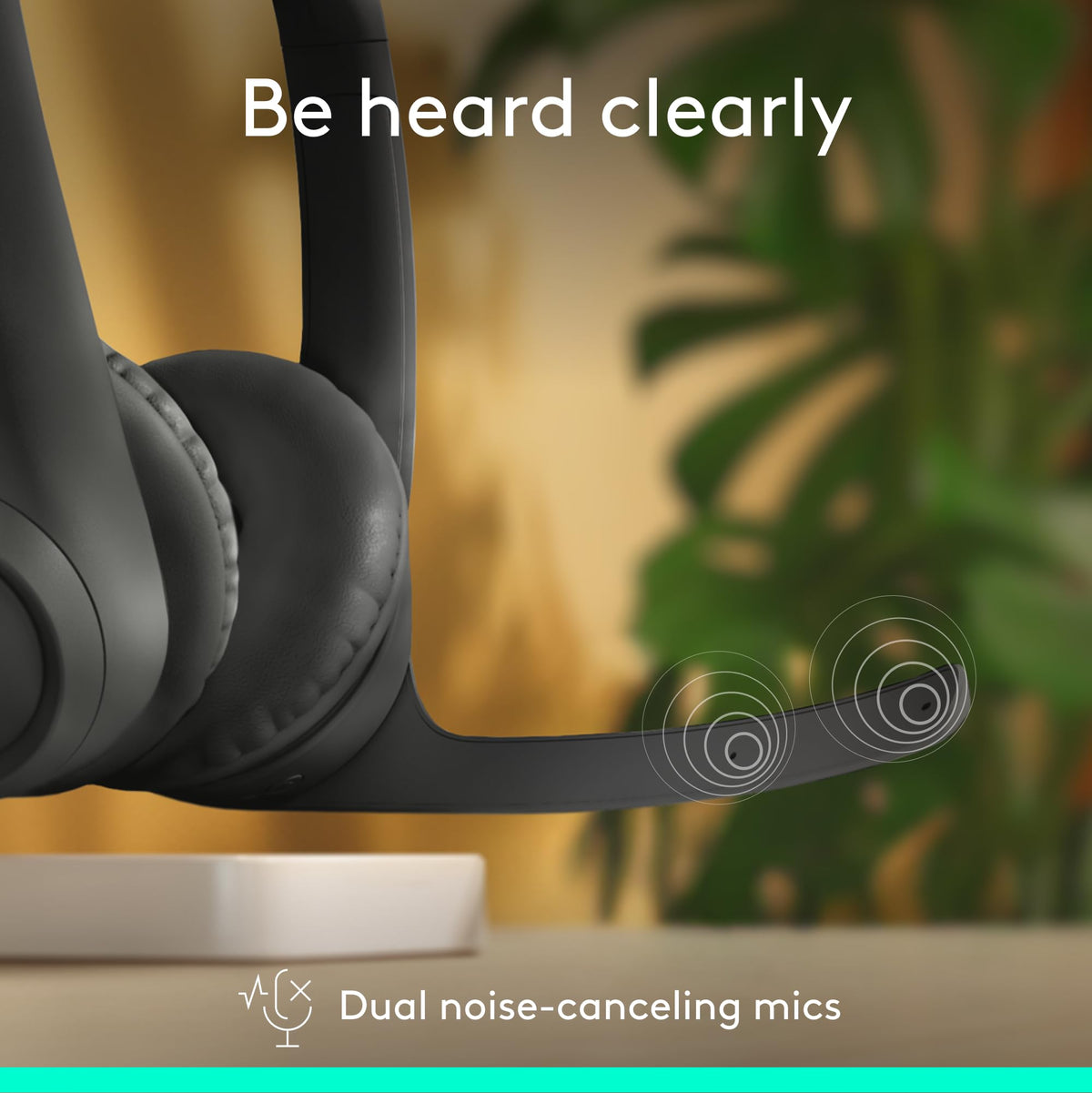 Logitech Zone 301 Wireless Bluetooth Headset with Noise-Canceling Microphone, Compatible with Windows, Mac, Chrome, Linux, iOS, iPadOS, Android – Graphite 🍁 All In One Marketplace Canada