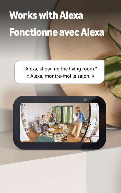 Ring Pan-Tilt Indoor Cam | See all around with 360° pan coverage, HD video, plus Two-Way Talk (2024 release) | White 🍁 All In One Marketplace Canada